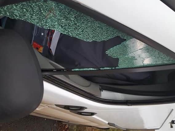 Thieves broke into a number of vehicles near Maghera