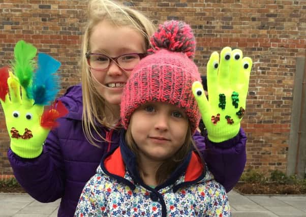 Holly and Chloe are ready to take a fundraising Woolly Walk on February 25 at Antrim Castle Gardens. (Submitted Picture).