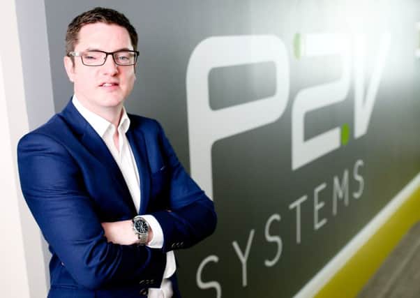 Stephen McCann, Managing Director of P2V Systems.