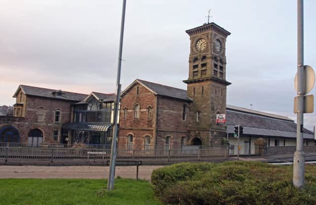 The former Waterside Railway Station.