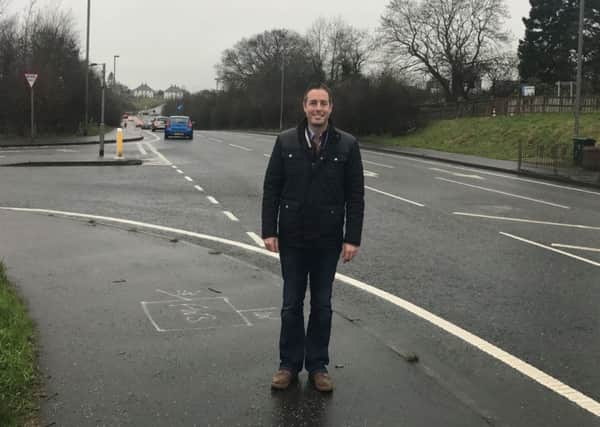 Paul Givan MLA has welcomed confirmation that a pedestrian crossing is to be developed at Derriaghy Road.