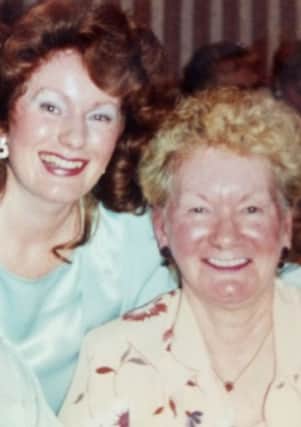 L-R: Elaine Wood and her late mother Margaret Martin. INLT-03-700-con