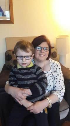 Nathan and mum Claire Mulholland