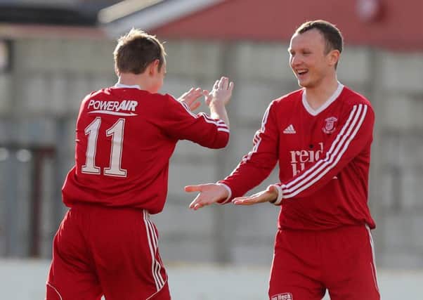 Ballyclare Comrades are six points behind leaders Warrenpoint Town. Pic: Press Eye