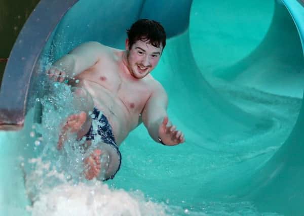 The waterslides at Coleraine Leisure Centre will reopen next Friday, 
January 27, marking the beginning of a new era of water play at the Railway Road site. PIC STEVEN MCAULEY/MCAULEY MULTIMEDIA