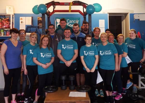 Push for Pounds volunteers in Carnlough. INLT-03-714-con