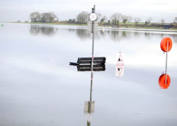 Press Eye - Belfast - Northern Ireland - 8th January 2016

High levels of rain fall continue to fall over Northern Ireland causing flooding in different parts of the country.  General views of the flooding at Kinnego Marina near Lurgan on the banks of Lough Neagh where water levels have damaged local businesses and tourism. 
Picture by Jonathan Porter/PressEye