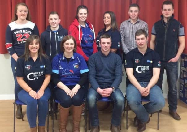 City of Derry Young Farmers Club's new Office Bearers for 2017/2018