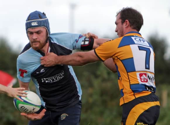 Neil Mulholland was in great form for Ballymoney on Saturday.INBM39-14 043SC.