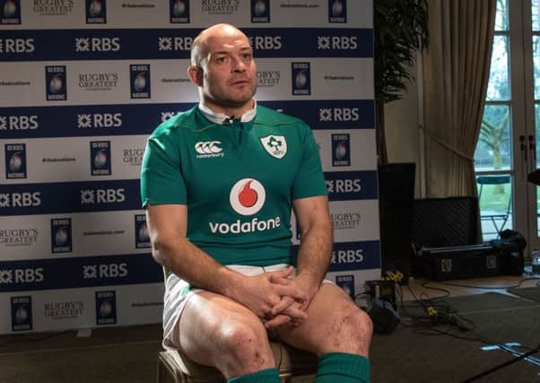 7
Ireland captain Rory Best at the launch of the 2017 RBS Six Nations Championship at The Hurlingham Club in London