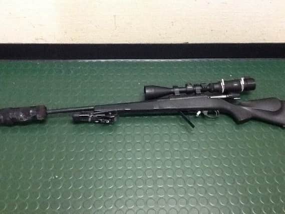 Police confiscate gun from men in Clogher Valley area
