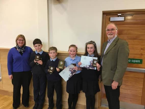 Straidbilly Primary School pictured at the Credit Union School Quiz.
