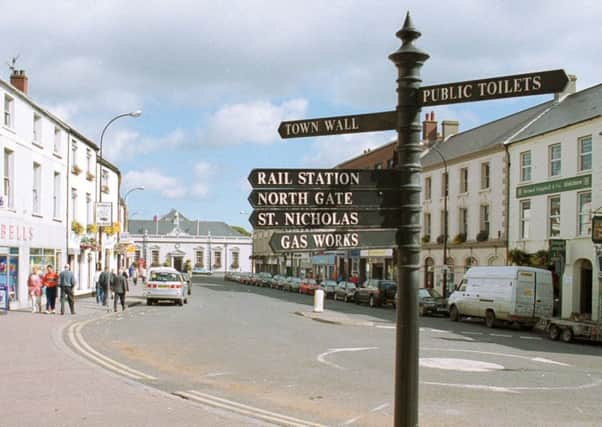 Carrickfergus town centre. Archive picture.