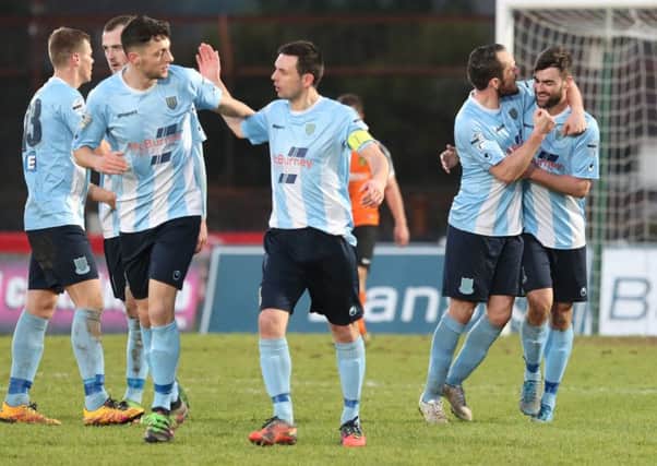Ballymena United will meet Carrick Rangers in the NIFL League Cup Final on February 18