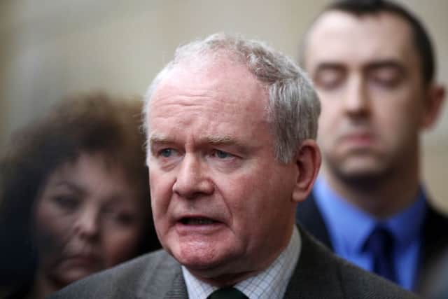 Former Deputy First Minister Martin McGuinness. 
Picture by Lorcan Doherty Press Eye.