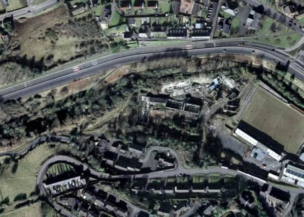 The nine-acre Old Bleach Works site, which is up for sale.Picture c/o Google Earth.