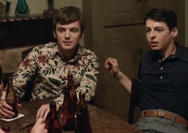 Christ Grant (left) who plays Sean and Antony Boyle (right) who plays Micky in BAFTA nominated The Party.