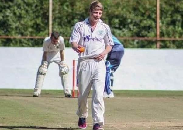 Jack Glenn was a talented young cricketer.