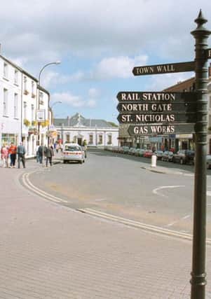 Carrickfergus town centre. Archive picture.