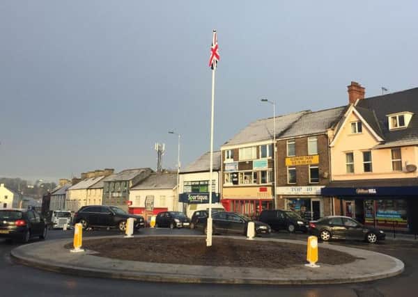 Union flag re-appears in Magherafelt without permission