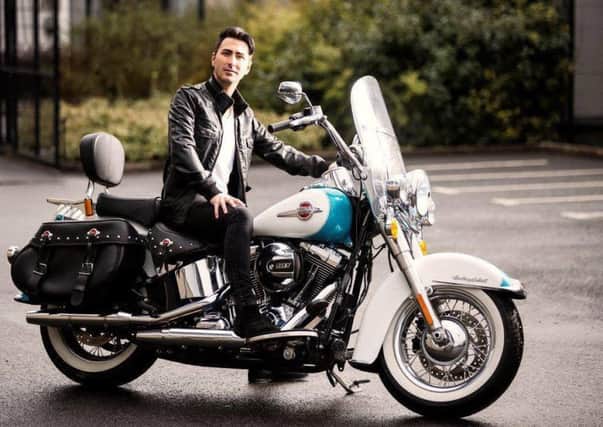 Daniel May as Chad in the musical All Shook Up