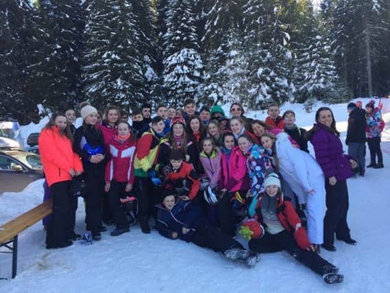 Members of the Loreto College Junior Ski Trip party to Pamporovo, Bulgaria.