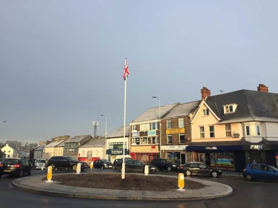 'Unathorised' Union flag put up in Magherafelt