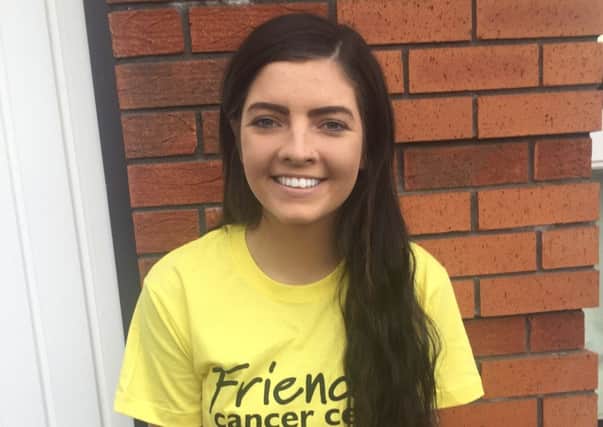 Gemma is set to abseil down Belfast City Hospital - the same building where she was treated for cancer.