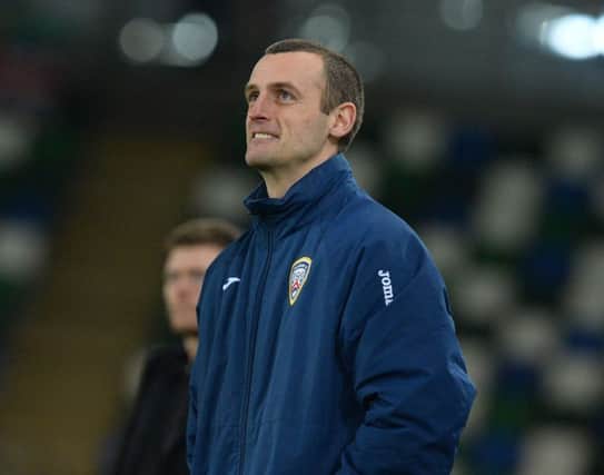 Oran Kearney is looking forward to next month's Irish Cup quarter final. Photo Colm Lenaghan/Pacemaker Press