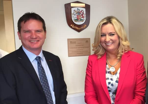 Ulster Unionist politicians Jo-Anne Dobson and Councillor Glenn Barr have welcomed the granting of planning approval for the new Banbridge SRC Campus.