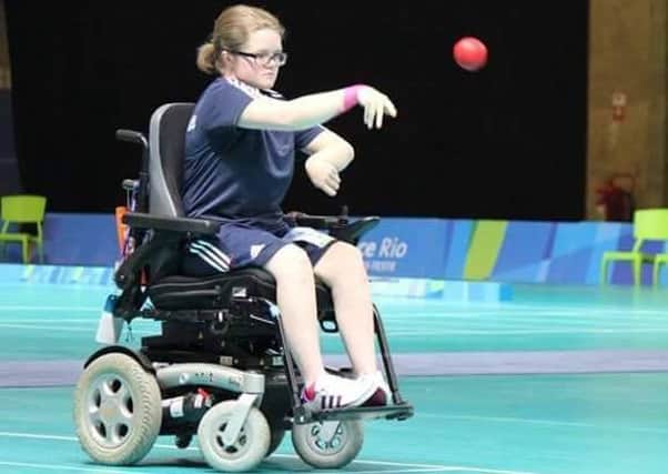 Larne Paralympian Claire Taggart in action at  Rio 2016. INLt-08-703-con