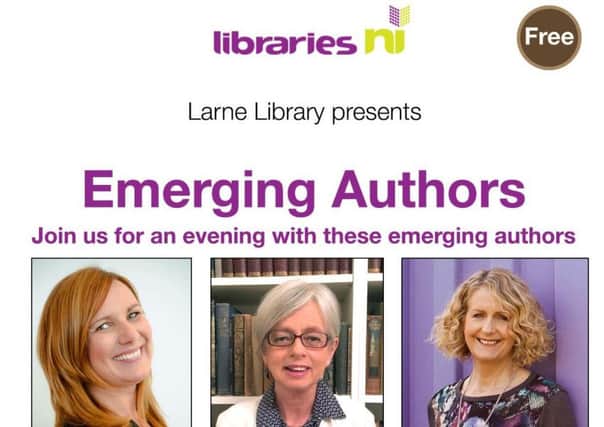 Larne Library will welcome 'Emerging Authors' on March 9.