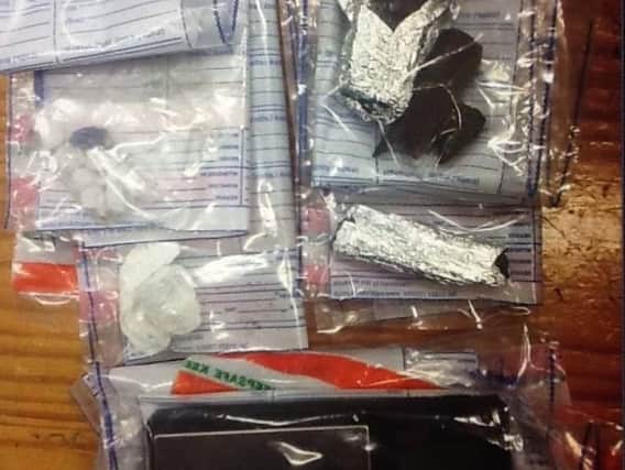 Suspected Class A and Class B drugs seized in Cookstown