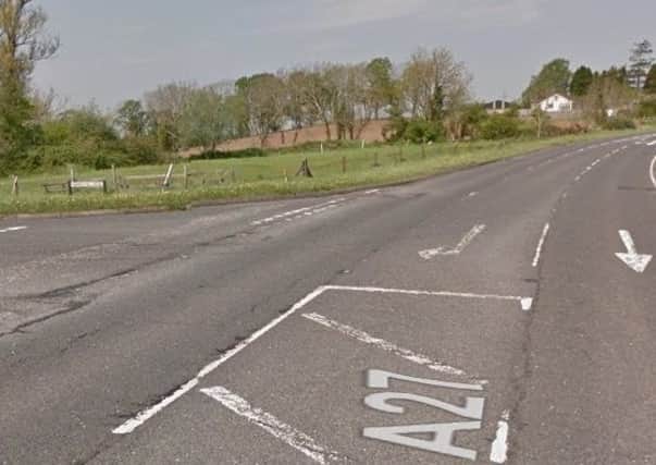 Mahon Road at its junction with Markethill Road. Image Google Maps.