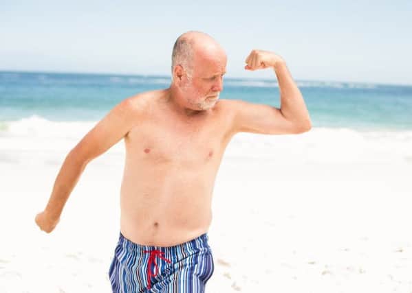 Sunshine can boost muscle strength in the elderly, a study has found.