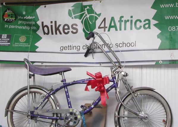 The Rotary Club of Larne is appealing for unwanted bikes.