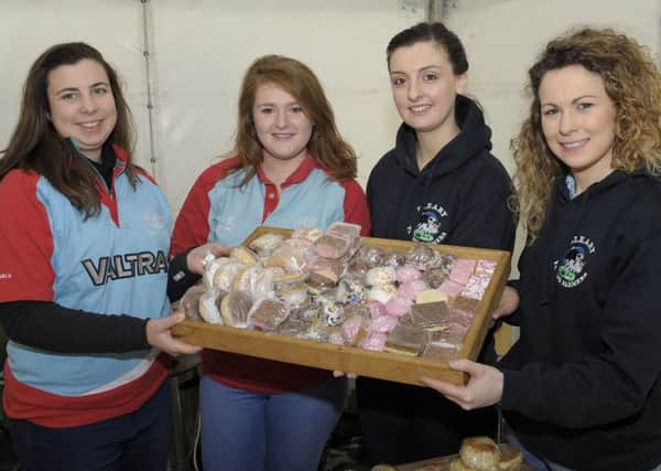 Catering for the sweet toothed were Amy, Emma, Laura and Emma from Bleary YFC Â©Edward Byrne Photography INPT1709-MULLAHEAD 02