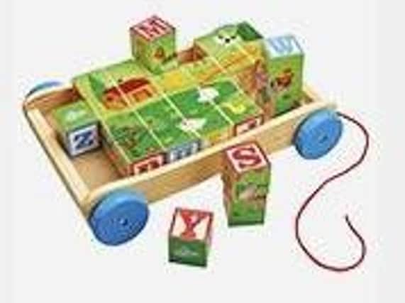 Wooden alphabet toy