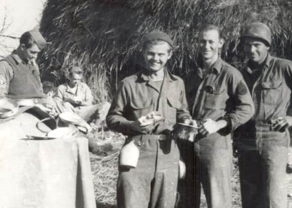 US Rangers in training during WWII in Carrickfergus.