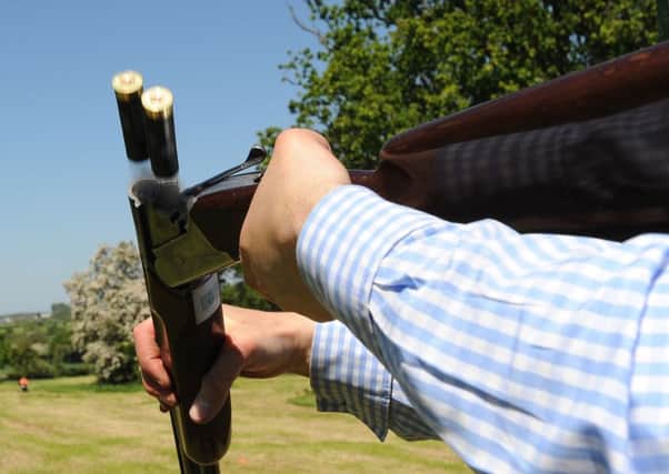 Clay pigeon shooting at the 2012 National Country sports Fair at Moira Demesne. Pacemaker Press 25/5/2012