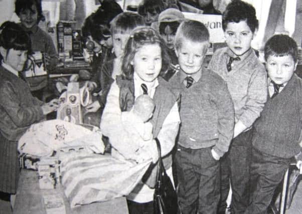 Pictured at Ballykeel Primary School for a Ballymena Times photo feature in 1989.