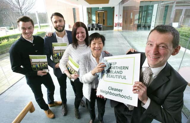 Speakers at the recent Keep Northern Ireland Beautiful event