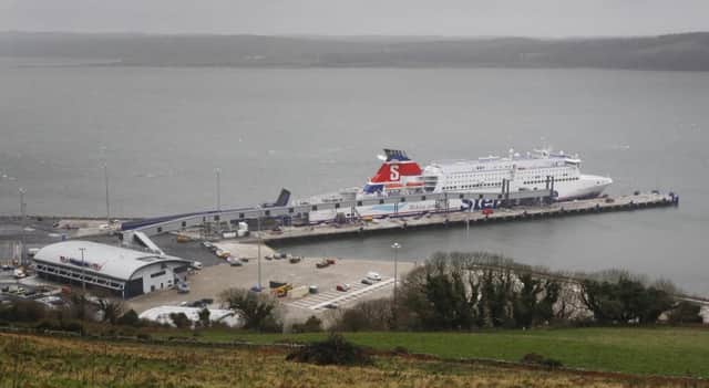 File photo dated 18/11/11 of a view of the port of Loch Ryan in Scotland as the threat of terrorists crossing by ferry from Northern Ireland to Scotland is real and substantiated, the former terrorism reviewer David Anderson QC has warned. Photo: Danny Lawson/PA Wire