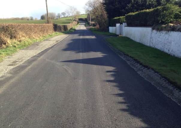 Kiltclogher Road has been resurfaced in parts