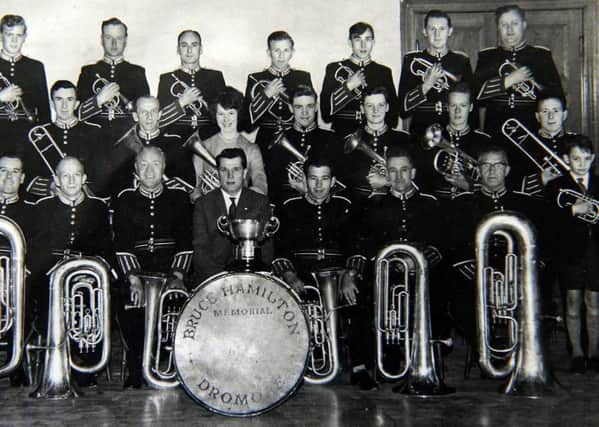 Bruce Hamilton Memorial Silver Band: Photo supplied by Jackie Gamble (second from right in back row).