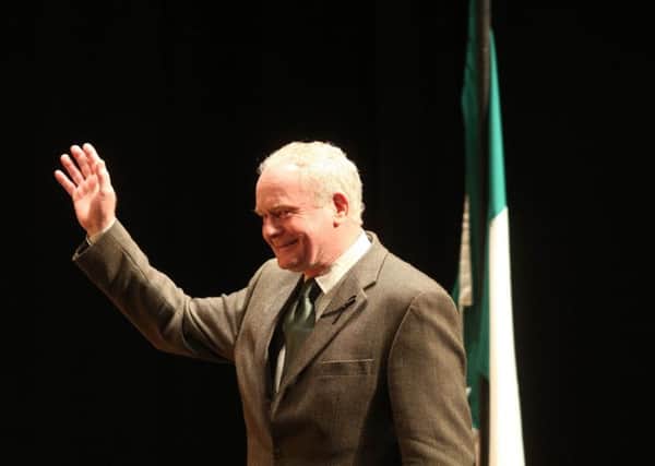 Martin McGuinness. Picture by Lorcan Doherty Press Eye