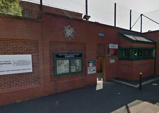 Lisburn Police Station. Pic by Google