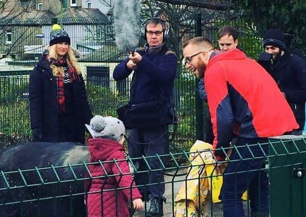 Filming of a Cbeebies' show took place at Kilcreggan Urban Farm in Carrick.