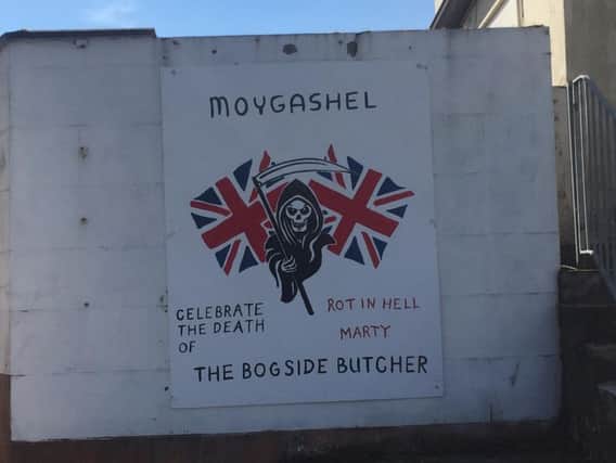 'Disgust' at Moygashel sign