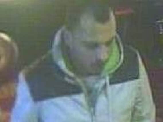 Police would like to speak to this male about the amusement arcade burglary